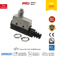 Omron Subminiature Limit Switch SHL-Q55 ชนิดของ Actuator หัวปุ่มยาวยื่นออกมาจากตัวสวิตซ์ สวิตช์ออมรอน