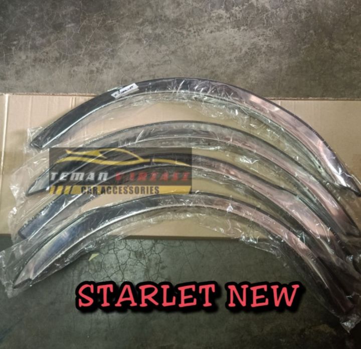 Fender Trim Over Fender List Lis Atas Ban Fender Trim Mobil Starlet New Kapsul Baru Steanlis