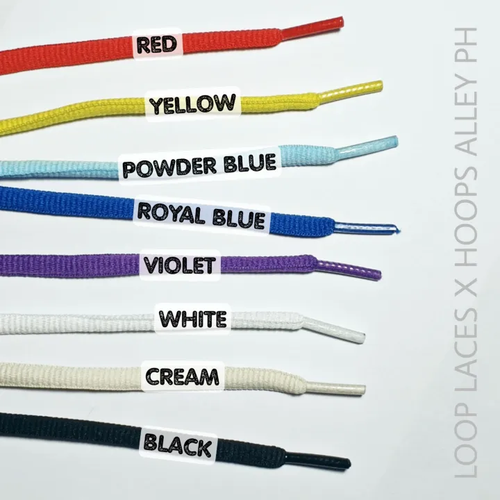 Thick Oval Laces 140cm/160cm by Hoops Alley PH (for Dunk, Nike SB