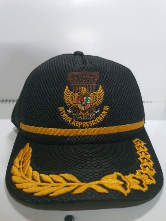 Topi Jaring Istana Presiden Hitam Topi Jala Istana Kepresidenan Hitam