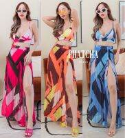 sawadikamyanmar phatcha band NEW!!️ BIKINI set 3 pieces best pattern for water festivals