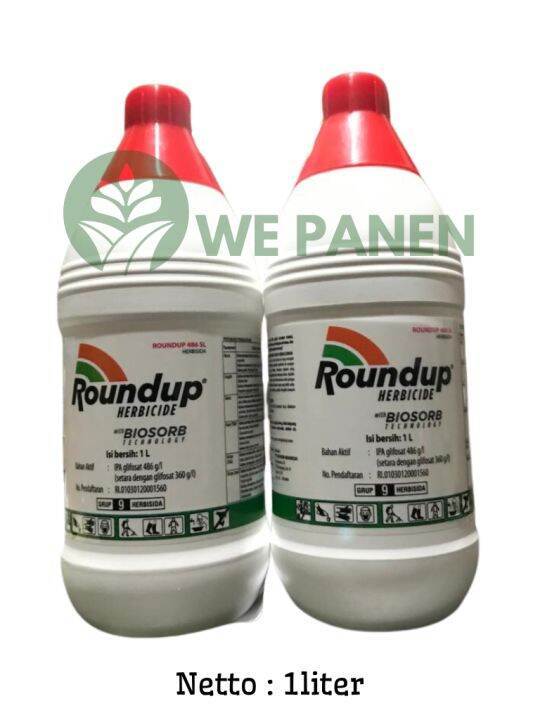 Roundup Herbisida Sistemik Pembasmi Rumput Liar Netto 1 Liter Lazada