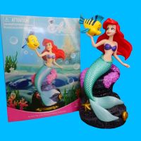 โมเดล เจ้าหญิงแอเรียล Disney Ariel Princess ขนาด 20 Cm นั่งบนฐานน่ารักๆ งานสวยสุดๆ พร้อมกล่องใส่สวยงาม พร้อมส่งทันที