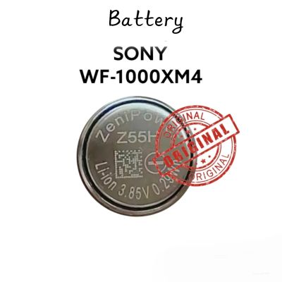 Battery Sony ZENIPOWER Z55H WF-1000XM4 70mAh 3.85v Rechargeable Germany Valta แบตหูฟัง แบตเตอรี่ Bluetooth BatteryBluetooth มีประกัน1เดือน จัดส่งเร็ว