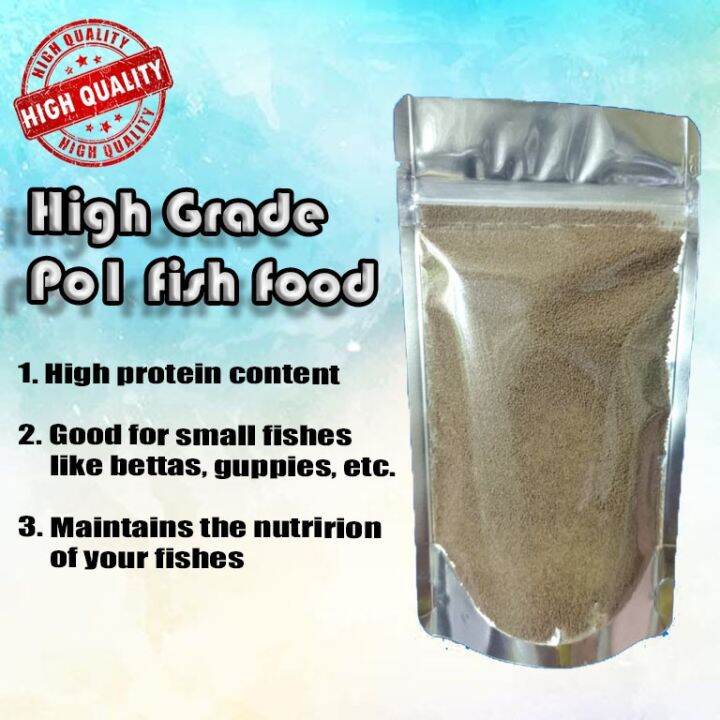 Fish Food Fry Mash/Po1 pellet Lazada PH