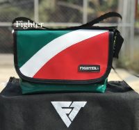 Fighter กระเป๋าสะพายข้าง[พร้อมส่ง]เขียว-แดง