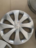 ⚡️300฿ต่อ1ฝา⚡️TOYOTA14"ฝาครอบล้อกะทะรถยนต์Toyota-yarisขอบ14”ปี2017 ใส่ได้กับล้อกะทะรถเก๋งทุกรุ่นที่มีขอบ14”พ่นสีใหม่นะคะมีรอยบ้างนะคะแต่ไม่ไดลึกอะไร