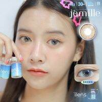 คอนแทคเลนส์ แฟชั่น  Ilens รุ่น Jamille สีเทา / สีน้ำตาล คอนแทคเลนส์รายเดือน  กันแสง กันUVA ,UVB นำเข้าจากเกาหลี