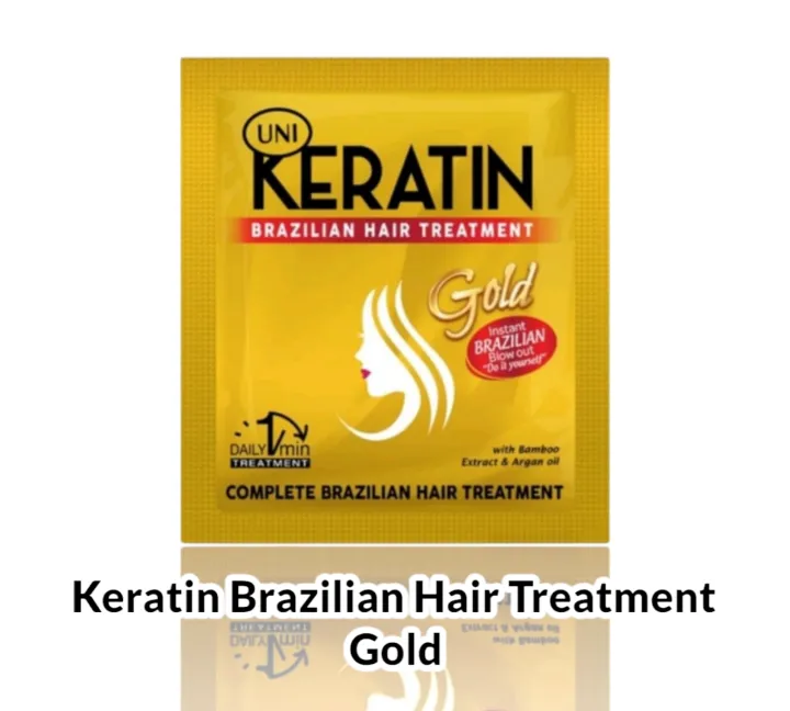 Keratin Gold Complete Brazilian Hair Treatment 1dozen/12pcs | Lazada PH