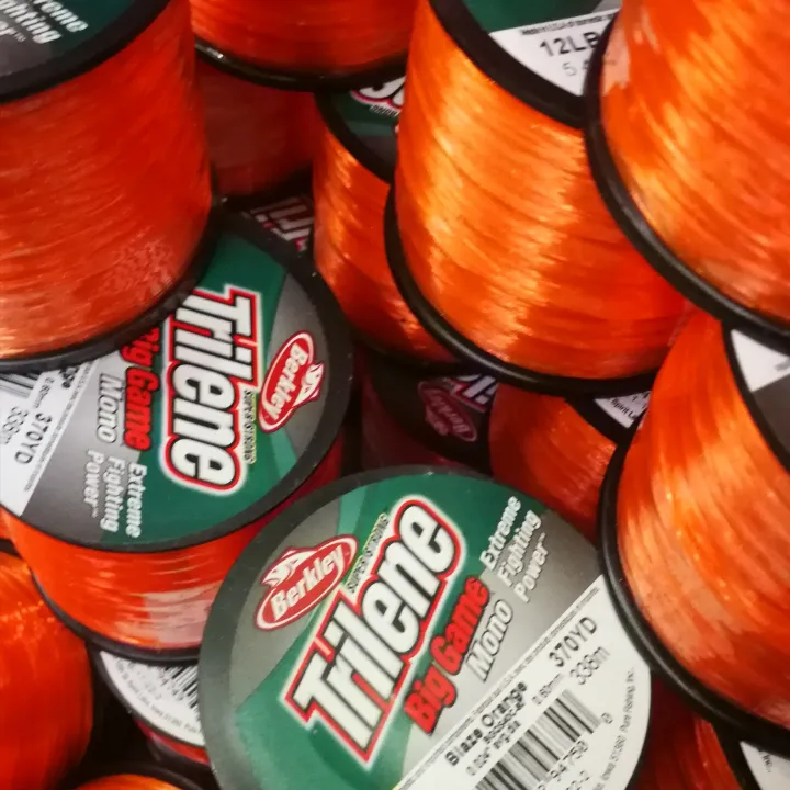 Berkley Trilene Big Game Monofilament Fishing Line, Blaze Orange