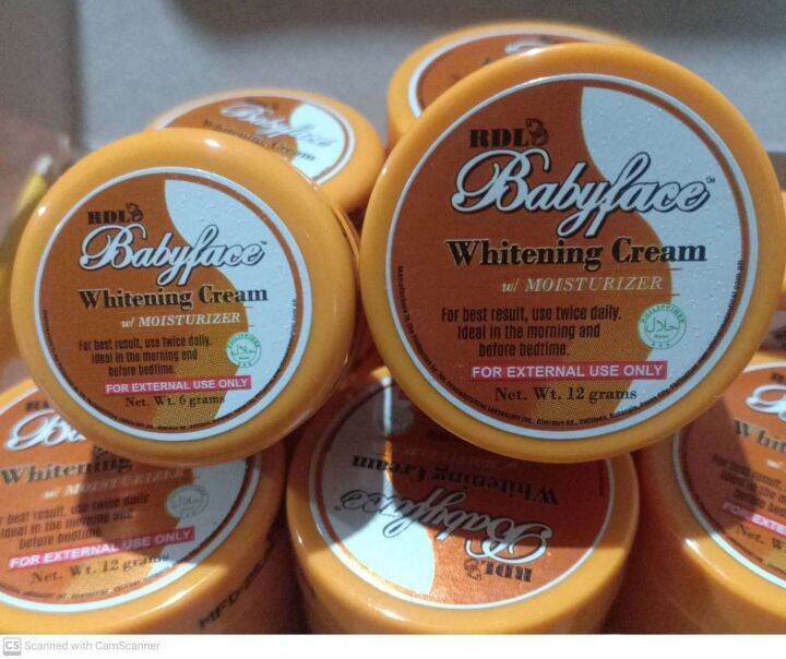 RDL WHITENING CREAM WITH MOISTURIZER (6G,12G) Lazada PH
