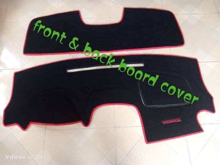 insulated dashboard and backboard cover for mirage Lazada PH