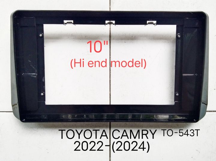 หน้ากากวิทยุTOYOTA CAMRY ปี 2022-(2024) สำหรับเปลี่ยนจอ android 10"