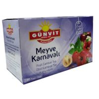 Günvit Naturalist Fruit Carnival Mixed Herbal Tea Bag 20x2Gr / ชาผลไม้รวม 20 ซอง