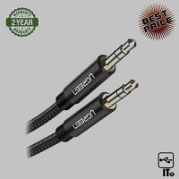 Cable To 3.5 AUX Audio M/M (1M) UGREEN 50361 ประกัน 2Y สาย jack สาย Sound Audio 3.5 mm สายสัญญาณ เสียง สาย audio