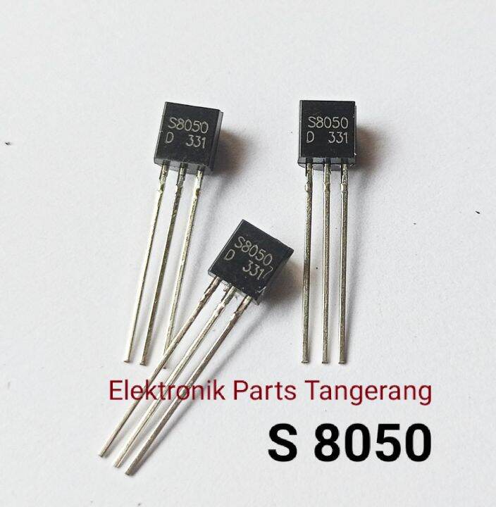 (10 Buah) S8050 TRANSISTOR S8050 ORIGINAL TR S8050 TRANSISTOR S 8050 TR ...