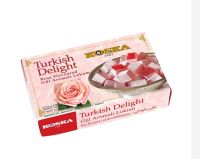 ขนมเตอร์กิชดีไลท์ Turkish delight ขนาด 125 กรัม รสกุหลาบ Rose แบรนด์ koska สินค้าจากตุรกี Exp.06 01 2024