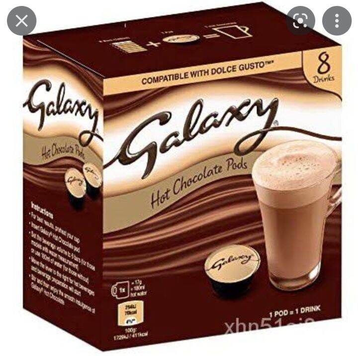 Galaxy Hot Chocolate Pods for Dolce Gusto Lazada PH