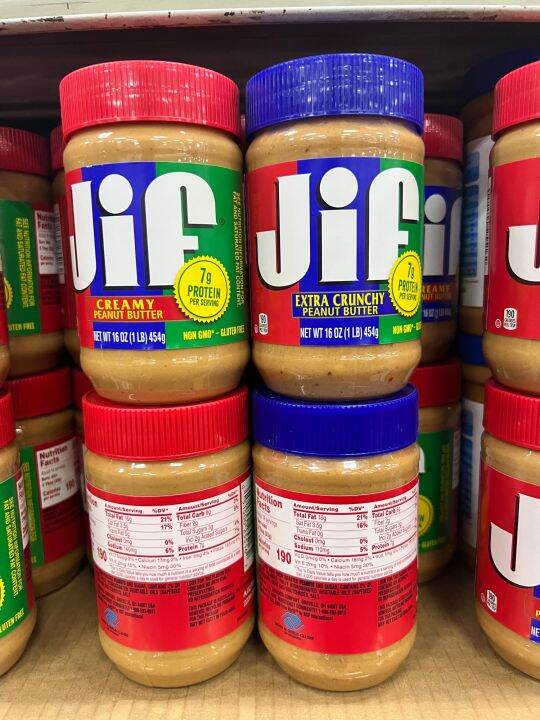 Jif Peanut Butter 454g [August 2024 Expiry] Lazada PH