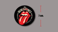 sticker pvc the rolling stones สติกเกอร์ เดอะ โรลลิ่ง สโตน งานออฟเซ็ทอท้ กันน้ำ กันแดด