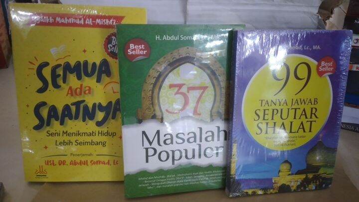 3 Buku Ustd Abdul Somad 37 Masalah Populer / 99 Tanya Jawab Sholat ...