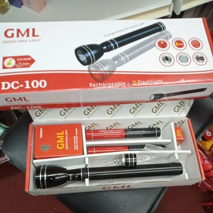 ORIGINAL JAPAN TORCH LIGHT LONG RANGE GHS LED FLASH TORCH LIGHT