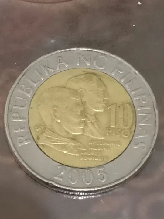 10 Peso coin year 2005 SHTF | Lazada PH