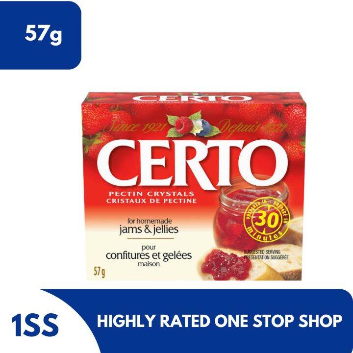 Certo Premium Liquid Pectin, 57g (Exp Oct 17, 2023) Lazada PH