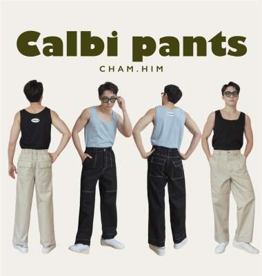 “CHAM.HIM” Calbi Pants