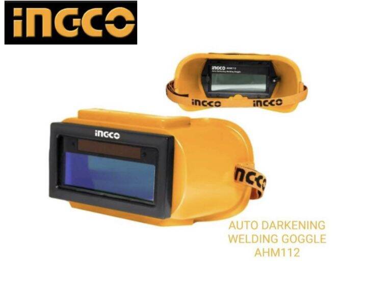 INGCO ORIGINAL AUTO DARKENING WELDING GOGGLE AHM112 Lazada PH
