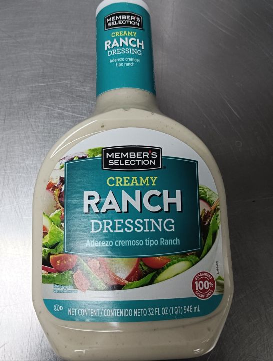 Members Selection Creamy Ranch Dressing 946ml Lazada Ph 8477