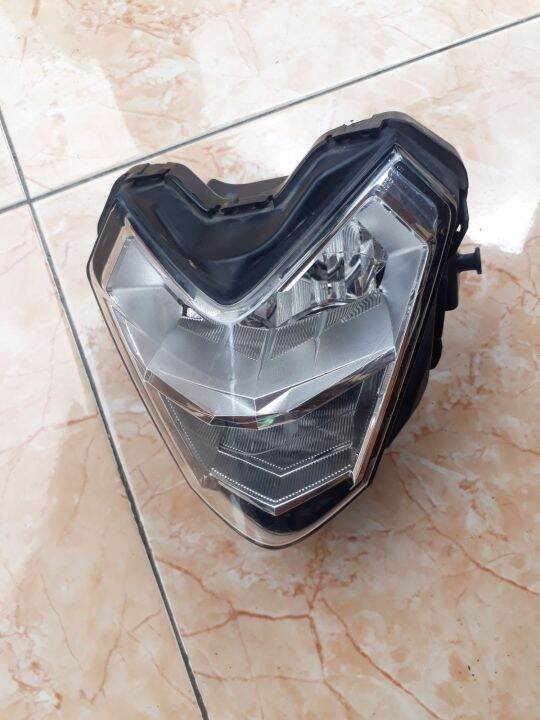 headlamp lampu depan reflektor pletor led honda supragtr150 supraGTR