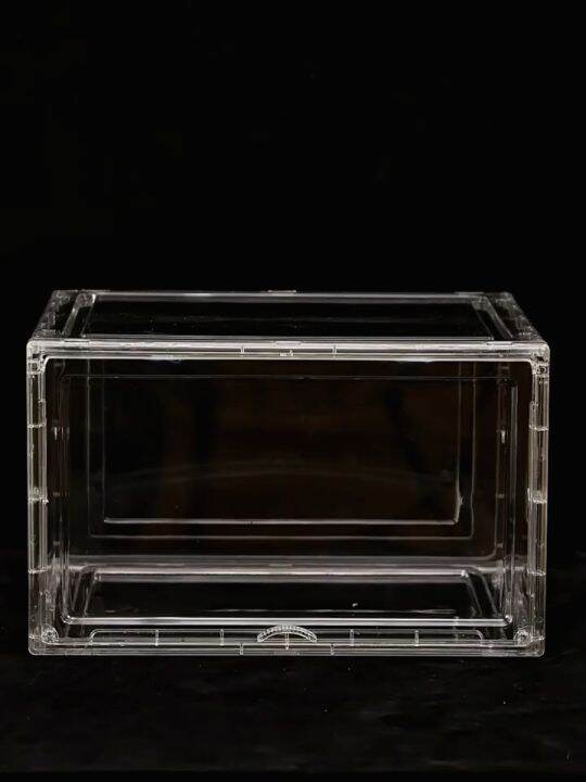 Nice And Clear High Quality Side Drop Acrylic Collapsible Shoebox 