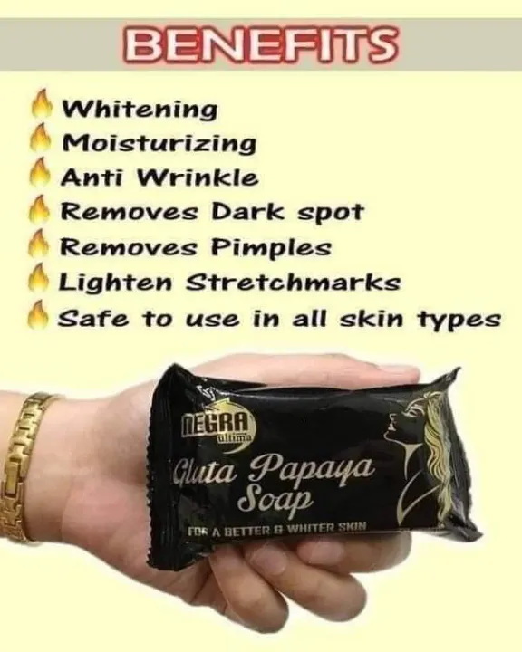 Negra Ultima Gluta Papaya Soap x