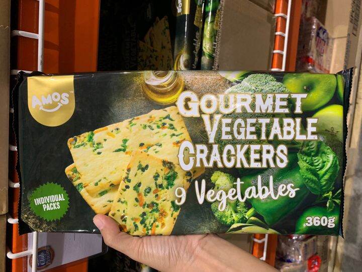 Gourmet Vegetable Crackers 360g Lazada PH