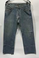 กางเกงยีนส์(มือสองแท้?%) Levis 501 เอวป้าย 34” เอววัดจริง 35” MADE IN MEXICO (รหัสT26) ยาวทั้งตัว 38.5” ยาวจากเป้าถึงปลายขา 27” ปลายขากว้าง 8.5” ***สนใจสอ