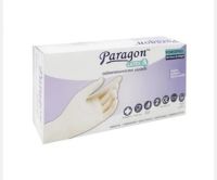 ถุงมือยาง ลาเท็กซ์ มีแป้ง PARAGON รุ่น 75-255128 ขนาด S (แพ็ค 100 ชิ้น) สีขาว