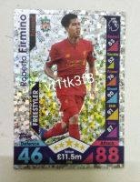 Matchattax Firmino freestyle card