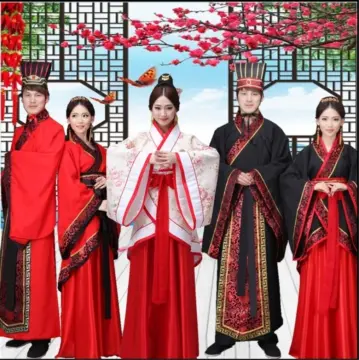 Chinese Hanfu Dress of Ceremony | Chinese Temple