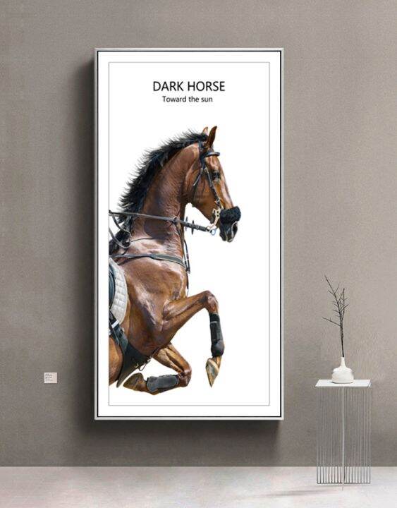 Living Room Horse Galloping Modern Decorative Picture Corridor Entrance