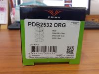 ผ้าดิสเบรคหน้าอีซูซุ D-MAX ตัวเตี้ย (Cab4/Space Cab/Spark)(RG)พลานุภาพ Prima Bendix เบอร์ PDB2532