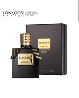 Lonkoom Perfume Black Oud 100 mL EDT น้ำหอมสำหรับบุรุษ กลิ่นวู๊ดดี้อโรมาติก