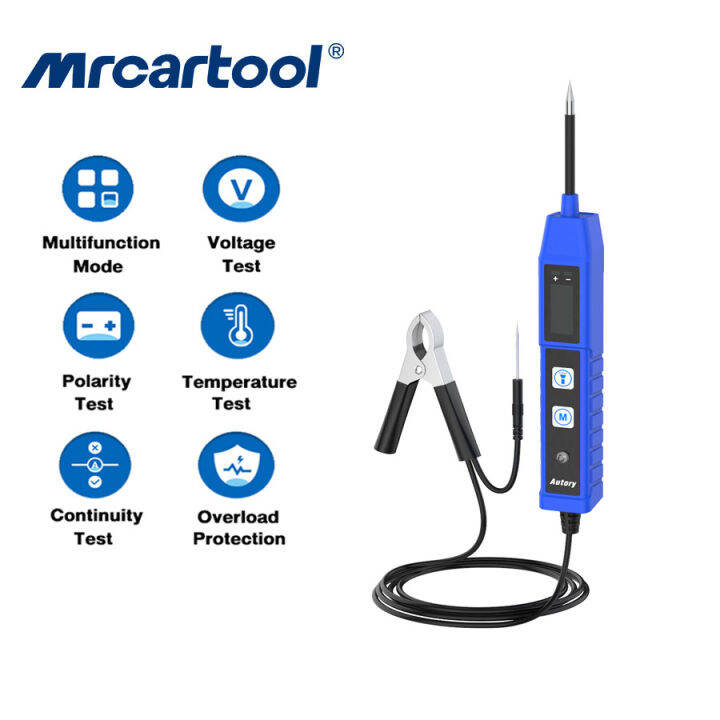 MRCARTOOL 930V DC Power Probe Tester Automotive Circuit Tester Support