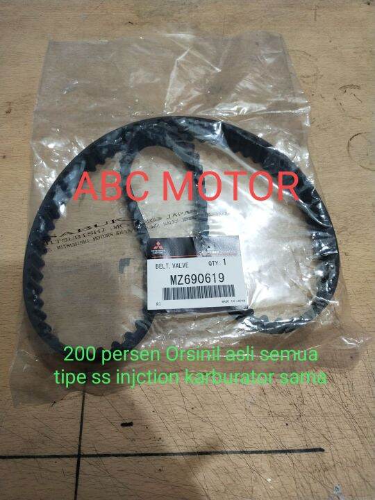 timing belt mitsubishi ss injction Orsinil asli 100 persen bila perlu