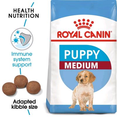 Royal canin Medium Puppy 4 kgอาหารเม็ด, สุนัข