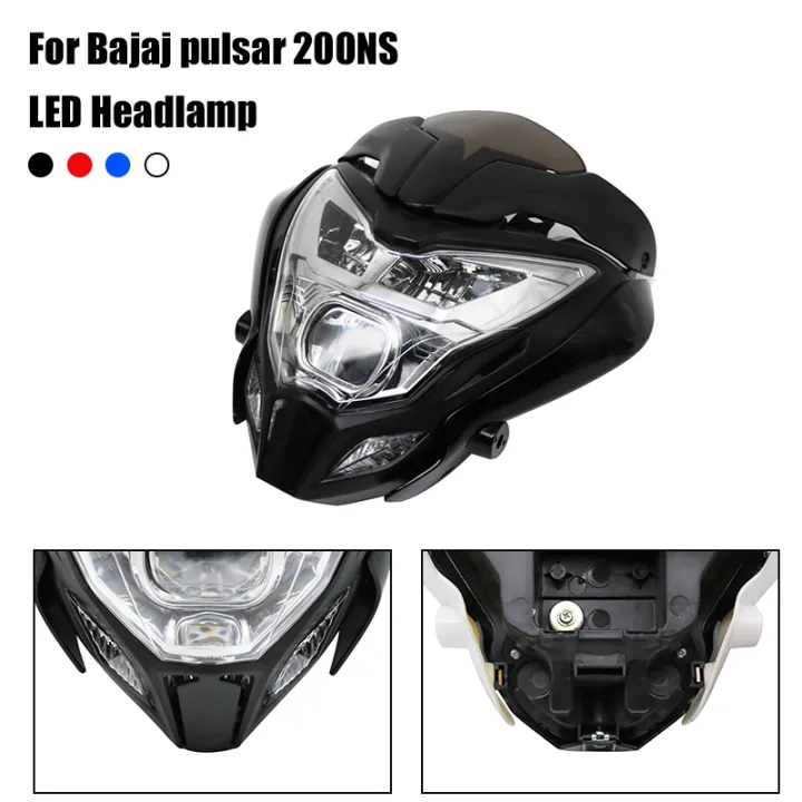 Motorcycle Headlight Fit for PULSAR150 PULSAR200 Front Headlight
