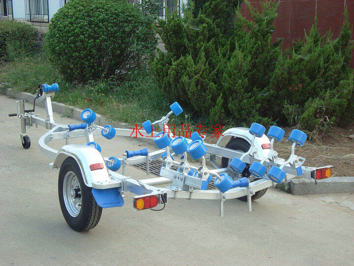 Rubber Raft Inflatable Boat Motor Boat Trailer Fiber Reinforced Plastic