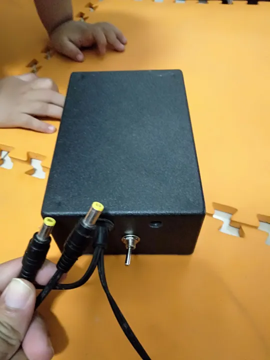 Jual battery buat Backup mati lampu router WiFi atau modem 12volt 2A