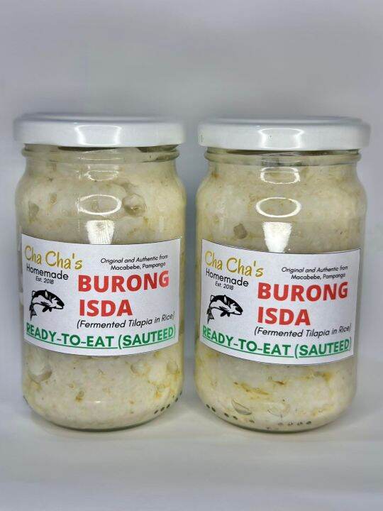 BURONG ISDA TILAPIA (COOKED READY TO EAT SAUTEED) 220 ML. FERMENTED