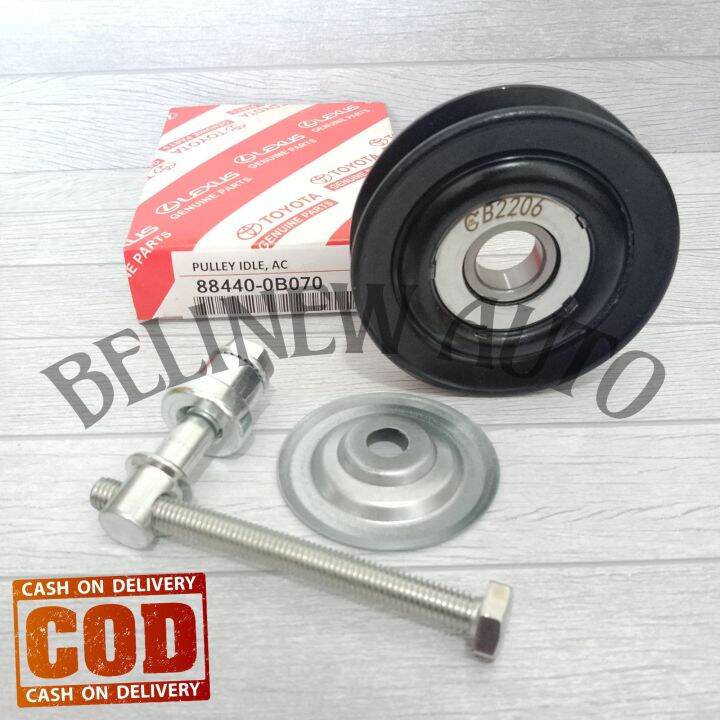 PULLEY IDLE AC PULLY AC POLI AC KIJANG KAPSUL 7K 884400B070 ORIGINAL